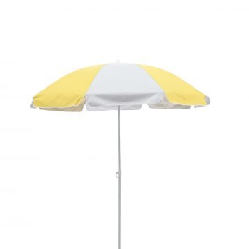 Yellow folding beach parasol – Ocean