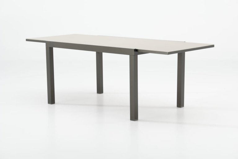 Garden table aluminum brown 215/135×90 cm – Tokyo Brown