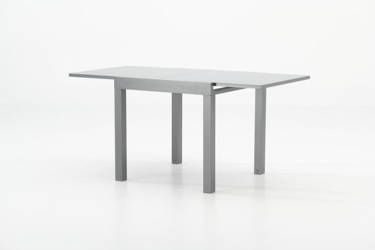 Mesa jardín aluminio antracita 160/80×80 cm – Tokyo