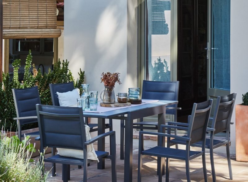 Resonar Combatiente Plasticidad Conjunto mesa y sillas jardín o terrazas · Muebles Kerama