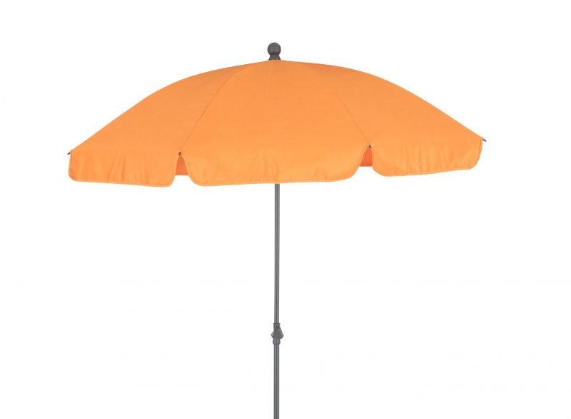 Round tilting parasol 200cm Orange – Menorca