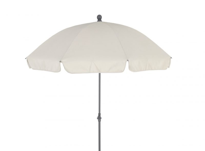 Round tilting parasol 200cm Beige – Menorca