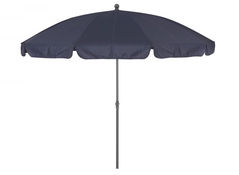 Round tilting parasol 250cm Navy Blue – Menorca