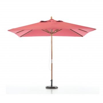 Wooden parasol 3×3 square – Havana