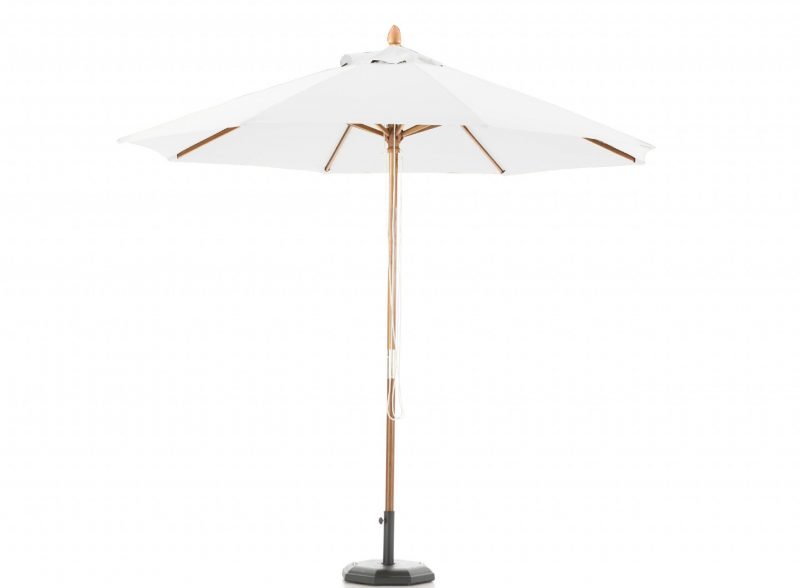 Wooden parasol 3m round – Havana