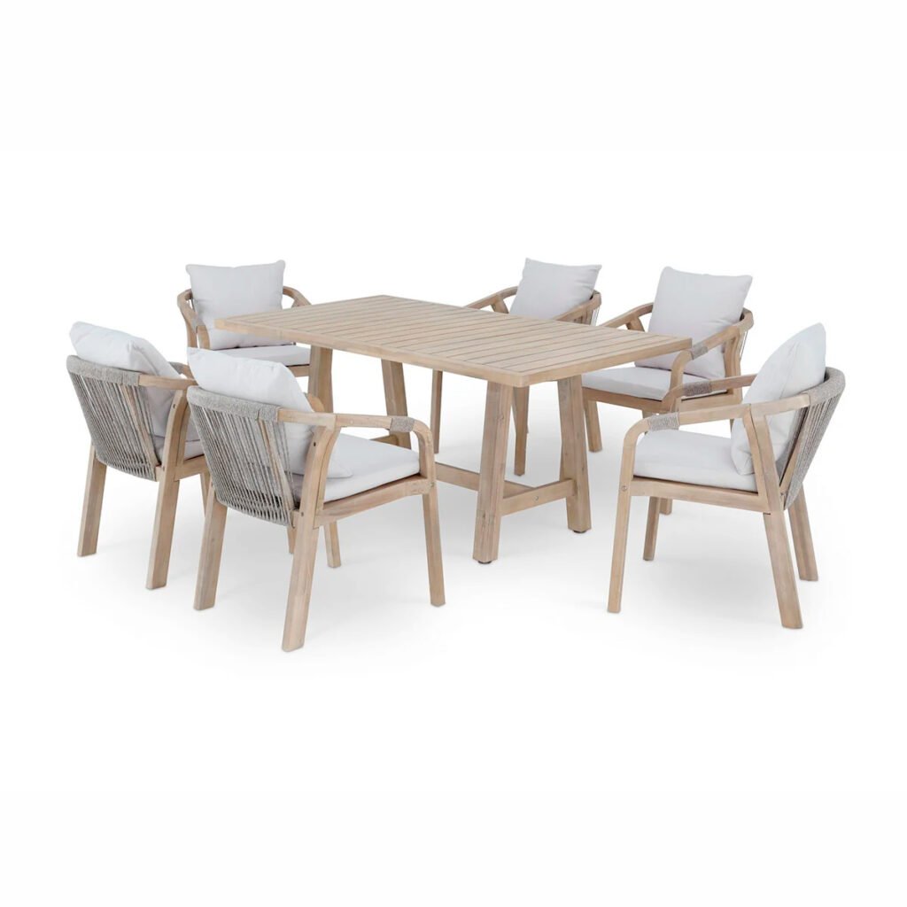 conjunto de comedor de jardín 6 plazas Riviera