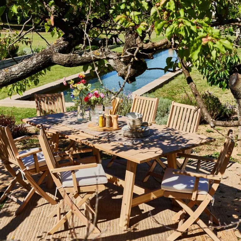 almofada de braços ripados