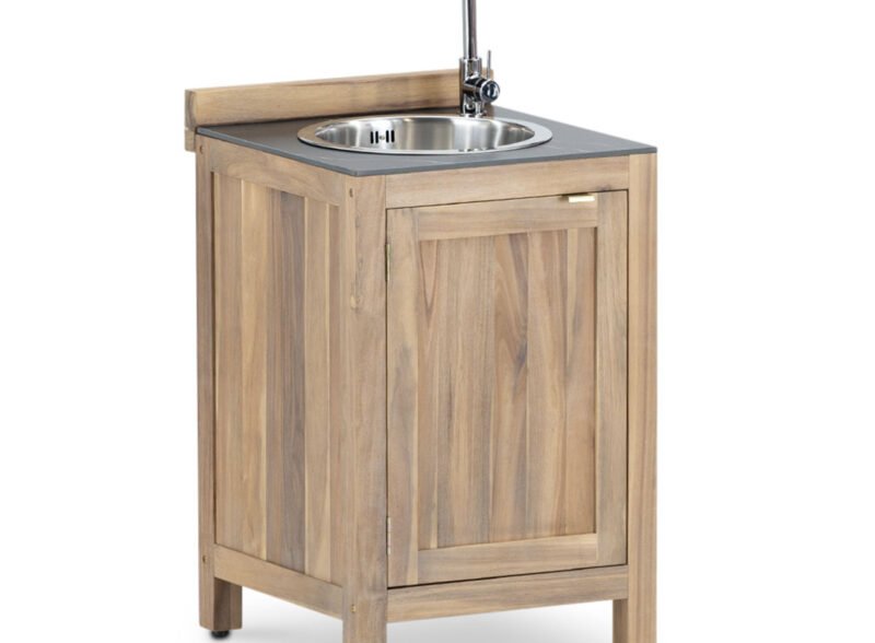 Modulo Fregadero Cocina Exterior 60X60 Antracita – Estio