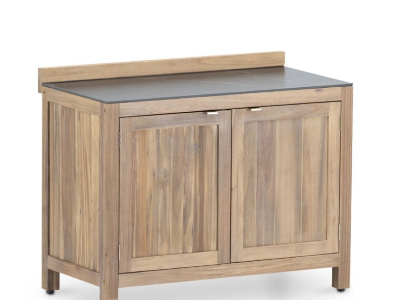 Módulo de 2 Puertas Cocina de Exterior 120X60 Antracita – Estio