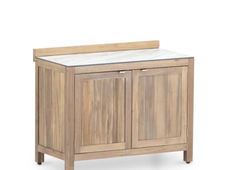 Modulo 2 Puertas Cocina Exterior 120X60 Natural – Estio